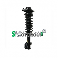 Амортизатор передний левый (пружина+опора+стойка в сборе) (газ-масло)