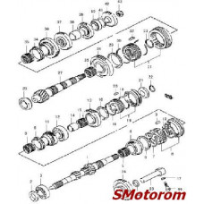 Вал КПП первичный Вал КПП первичный