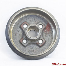 Барабан тормозной задний (под двухрядный подшипник, d=42мм) CK2