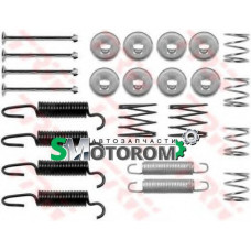 Монтажный комплект задних колодок ручника Монтажный комплект задних колодок ручника