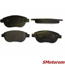 Колодки тормозные передние (комплект 4шт) ABE