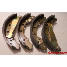 Колодки тормозные задние (без ABS-АБС) (комплект 4шт)