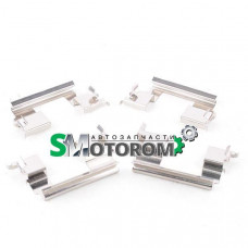 Пластины передних колодок (комплект 4шт) (пружина прижимная монтажная)