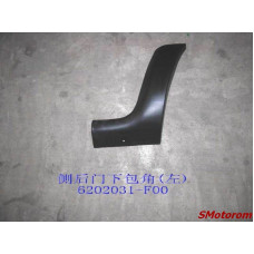 Накладка арки заднего колеса левая