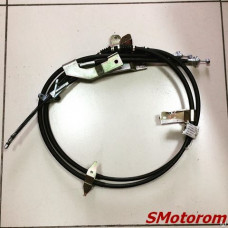 Трос ручника правый (стояночного ручного тормоза)